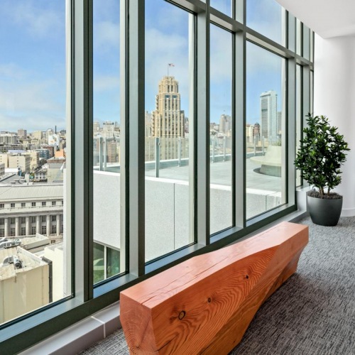 Find your perfect fit at 1177 Market at Trinity Place view of the city from a high rise building