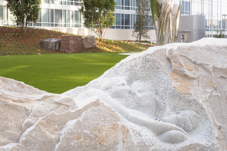 Seven Carved Boulders Image 1